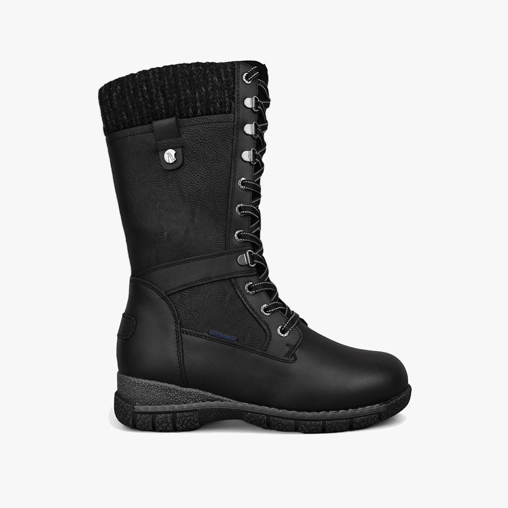 Black top boots waterproof
