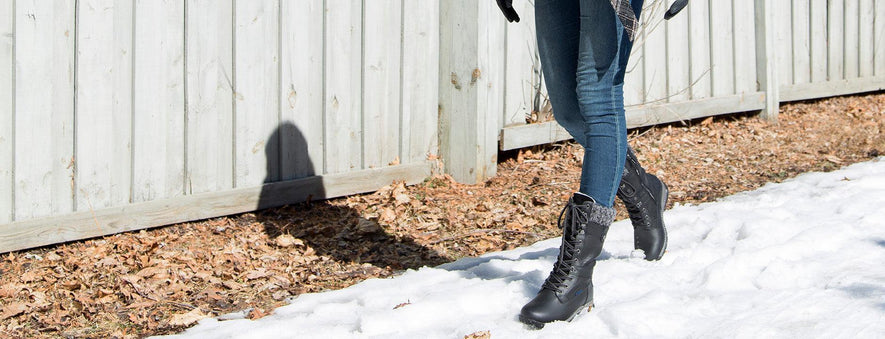What is the benefit advantage for grain leather material boots?