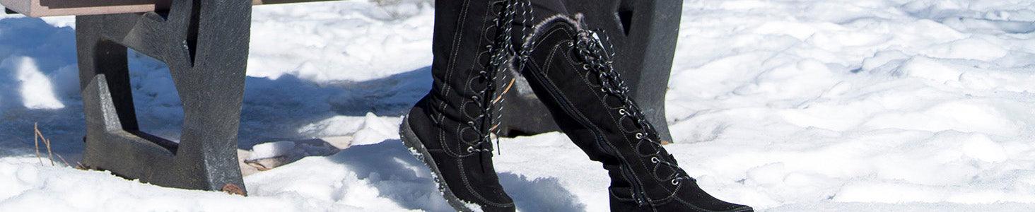 Women's Fur Lined Boots - Comfy Moda Canada