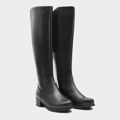 Flurry Knee-High - Black