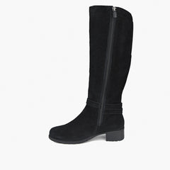 hoksml Womens Boots Thick Soled Fall/winter New Plush Insulation